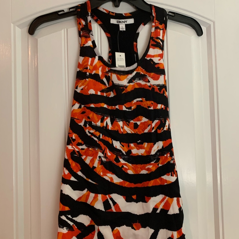 NWT DKNY Girl’s Racerback Top Size Large